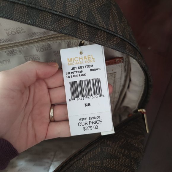 Authentic MK backpack - Picture 4 of 9